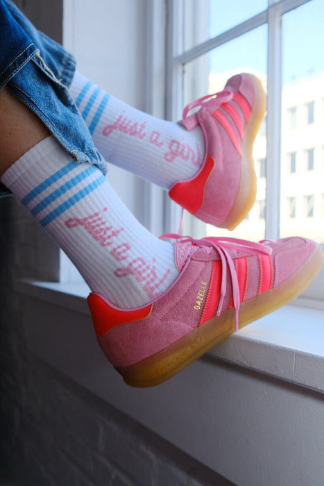 Just A Girl Women's Tube Socks