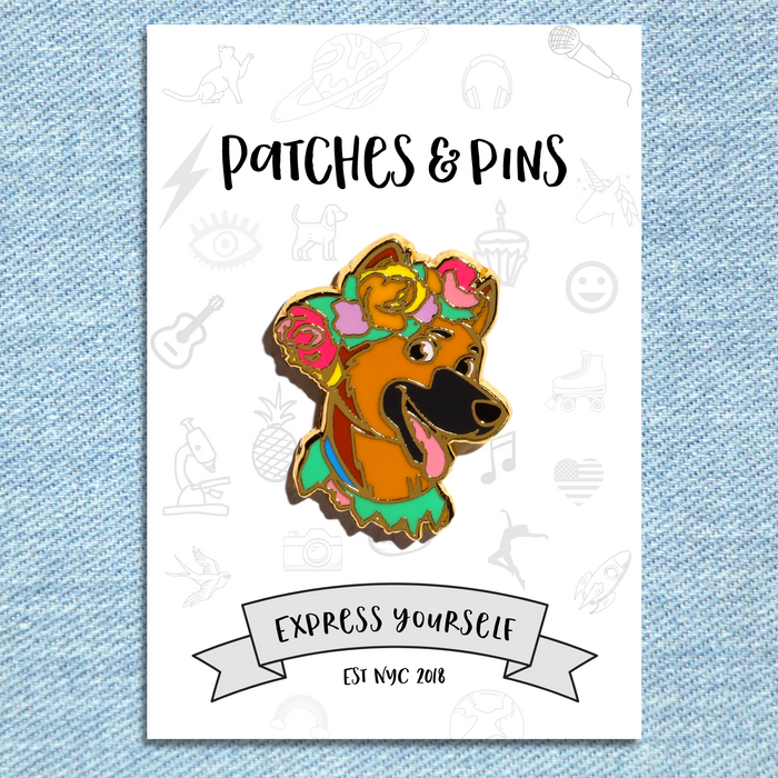 German Shepherd Enamel Pin