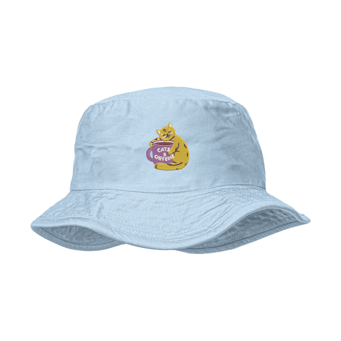 Cats & Caffeine Unisex Bucket Hat