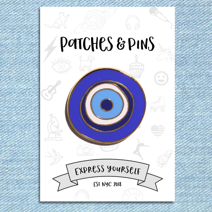 Evil Eye Enamel Pin