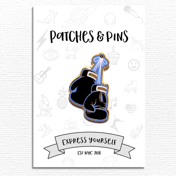 Boxing Gloves Enamel Pin