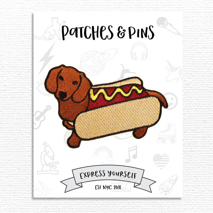 Dachshund Hot Dog Patch