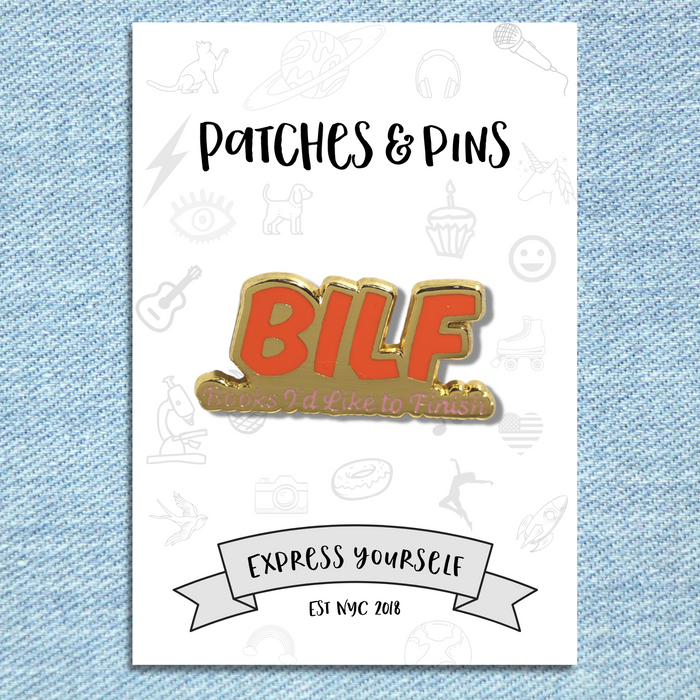 B.I.L.F. Enamel Pin