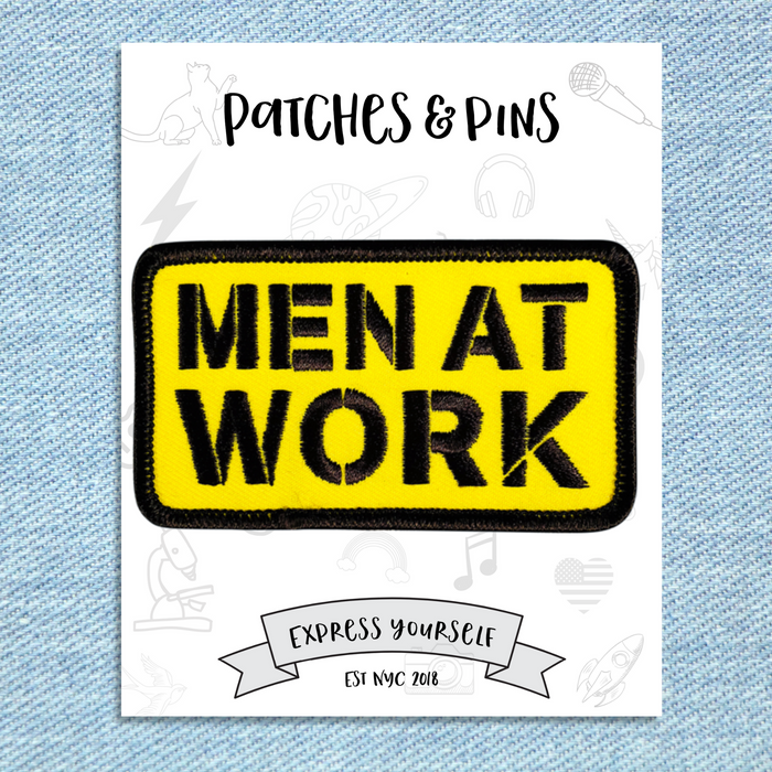 Men At Work Patch