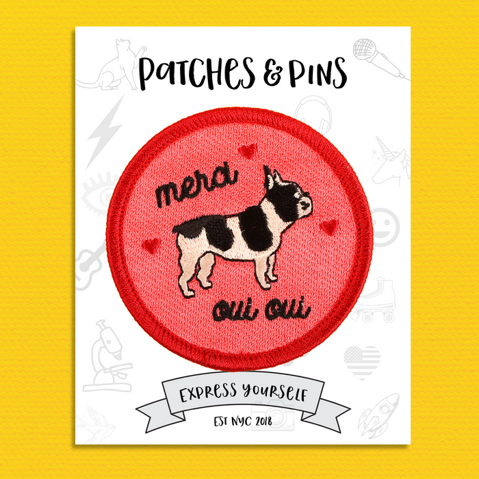 Frenchie Oui Oui Patch