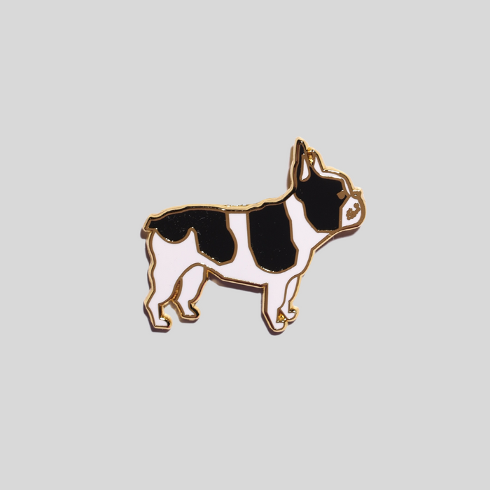 Frenchie Enamel Pin