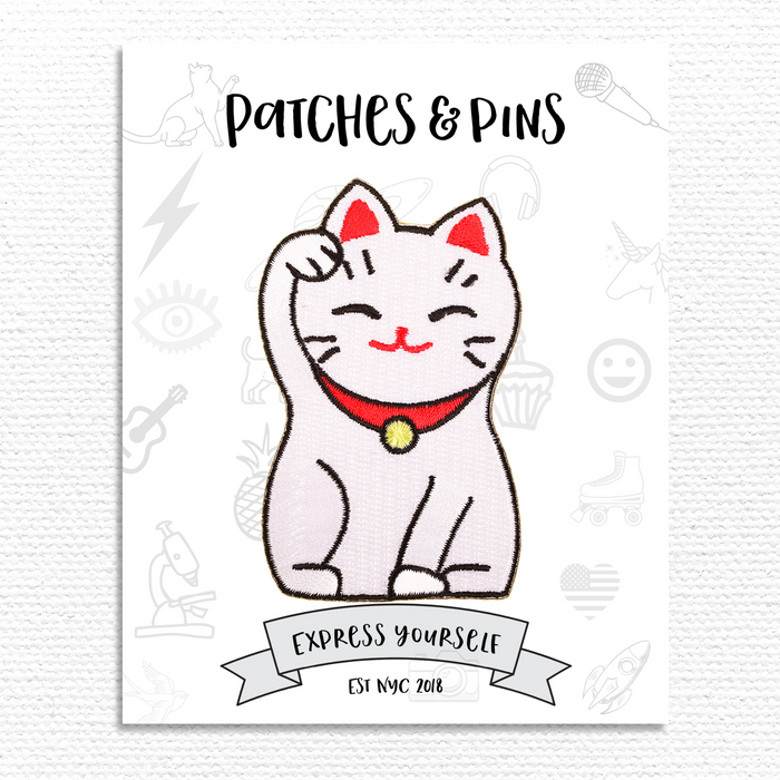 Japanese Lucky Cat Patch
