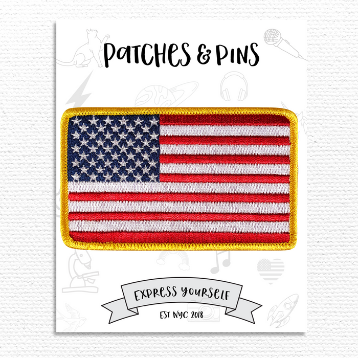 American Flag Patch