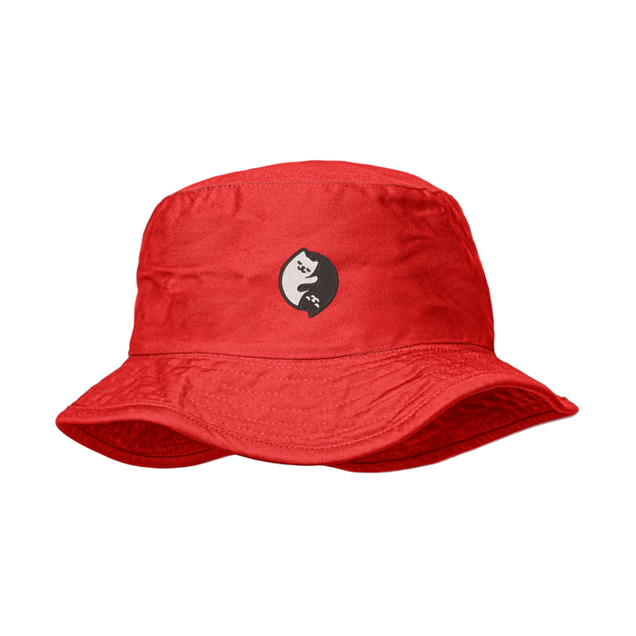 Ying Yang Cats Unisex Bucket Hat
