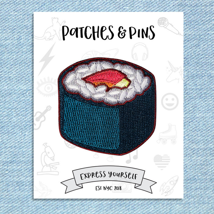 California Roll Sushi Patch