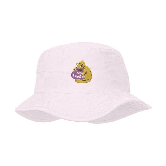 Cats & Caffeine Unisex Bucket Hat