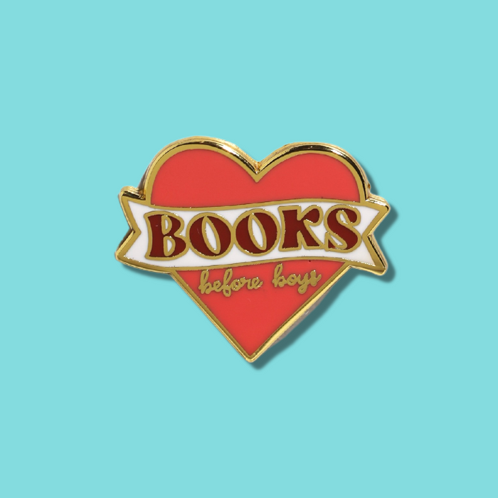 Books Enamel Pin