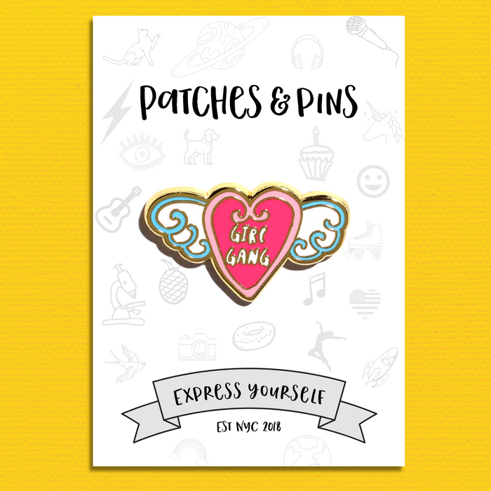 Girl Gang Enamel Pin