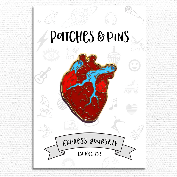 Heart Enamel Pin