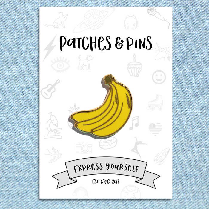 Banana Enamel Pin