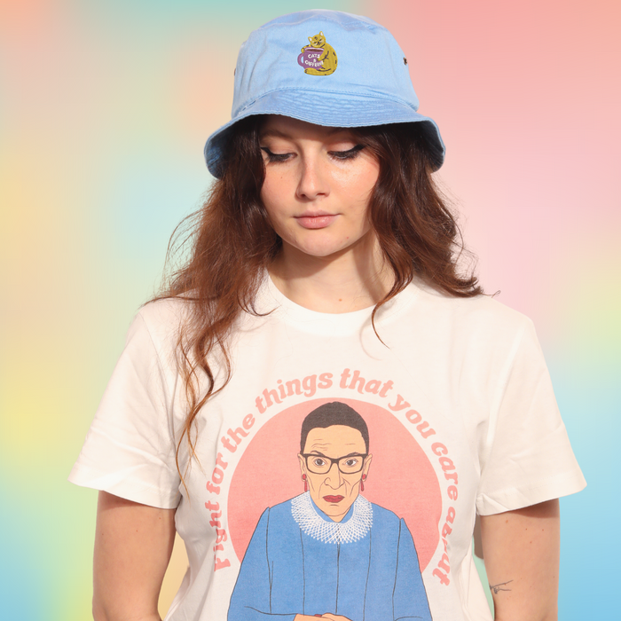 Cats & Caffeine Unisex Bucket Hat