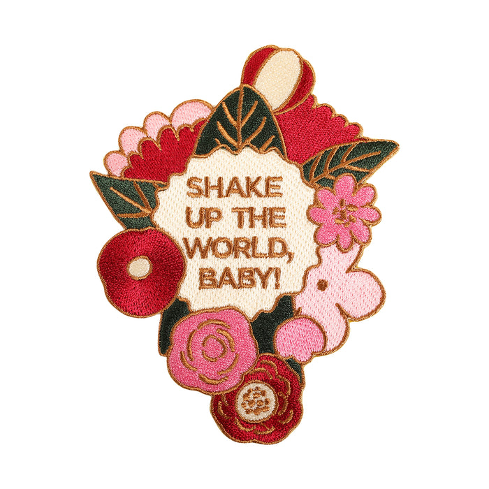 Shake up the world baby patch