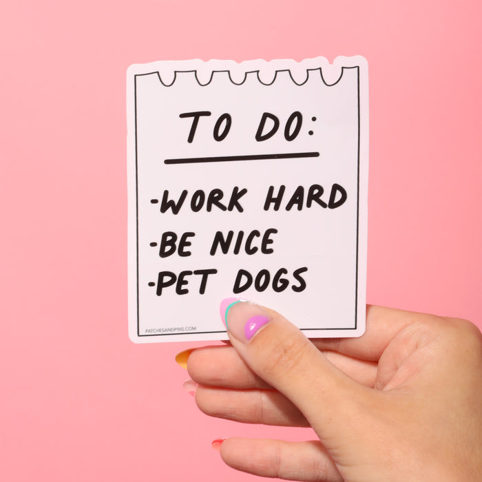 To Do List Sticker