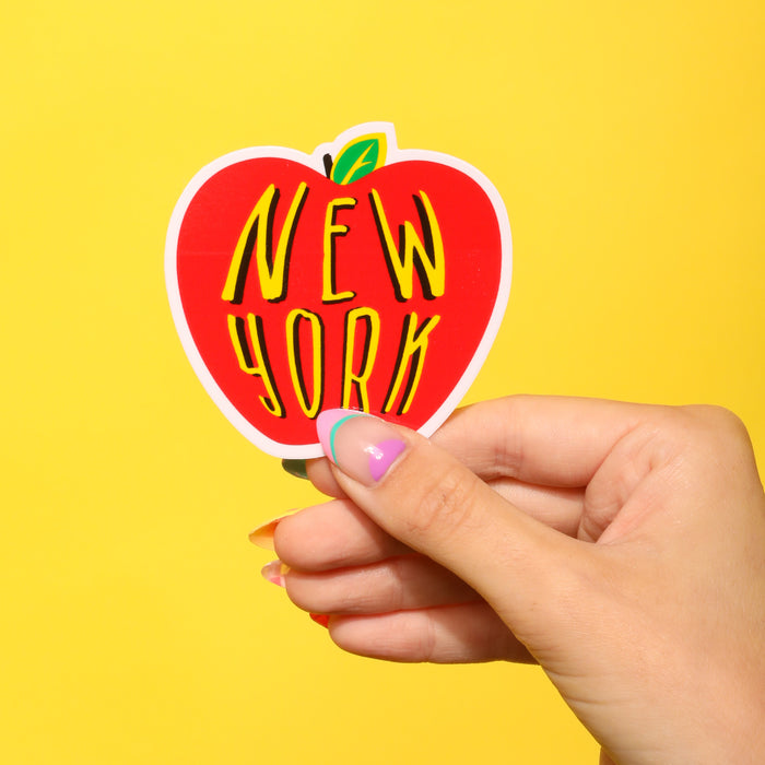 New York Apple Sticker