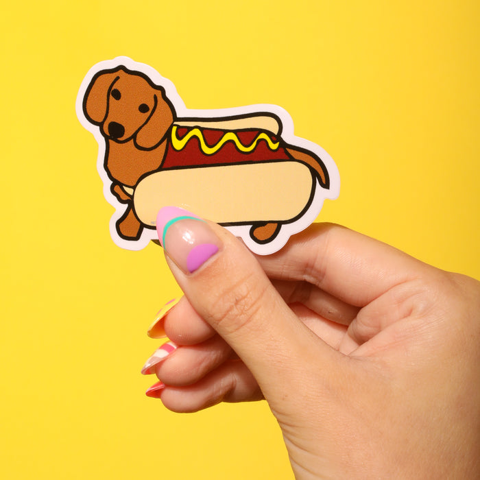 Hotdog Sticker