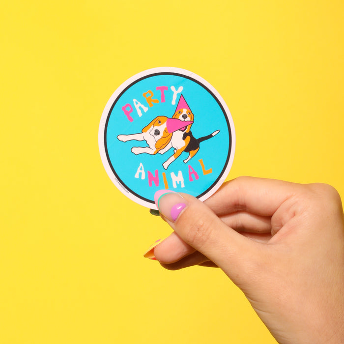 Party Animal Sticker