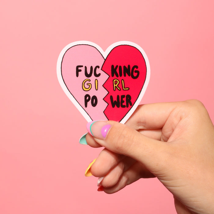 Girl Power Sticker