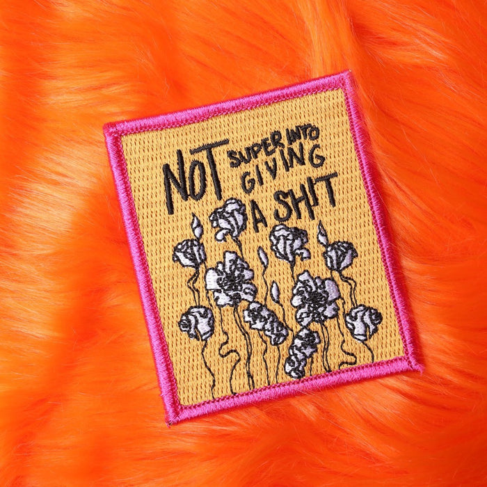 Not Super Into Giving A Shit Patch