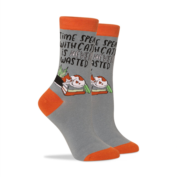 Time with Cats Women's Socks