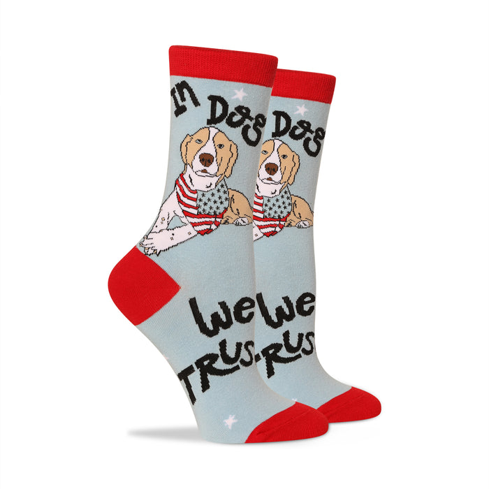 In dog we trust Women's Socks