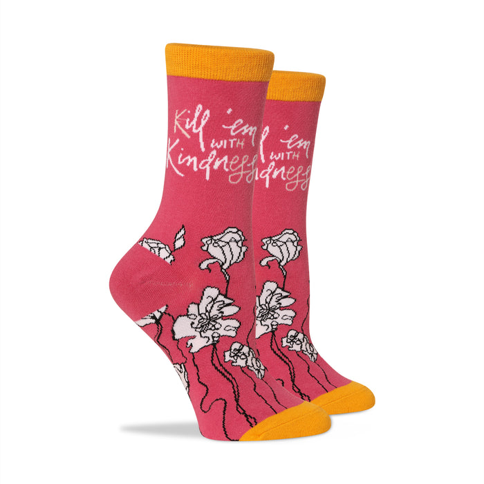 Kill them with Kindness Women's Socks