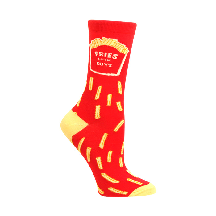 Fries Before Guys Women's Socks