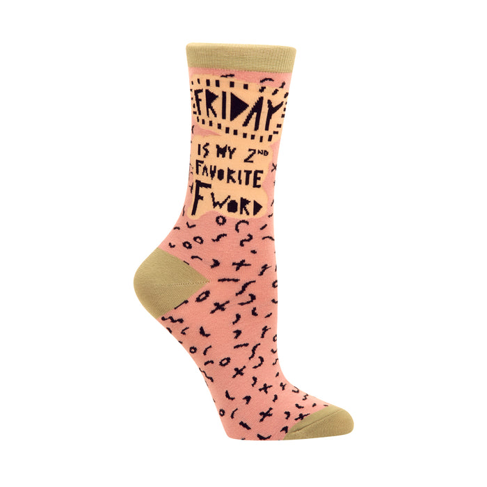 2nd Favorite F Word Women's Socks