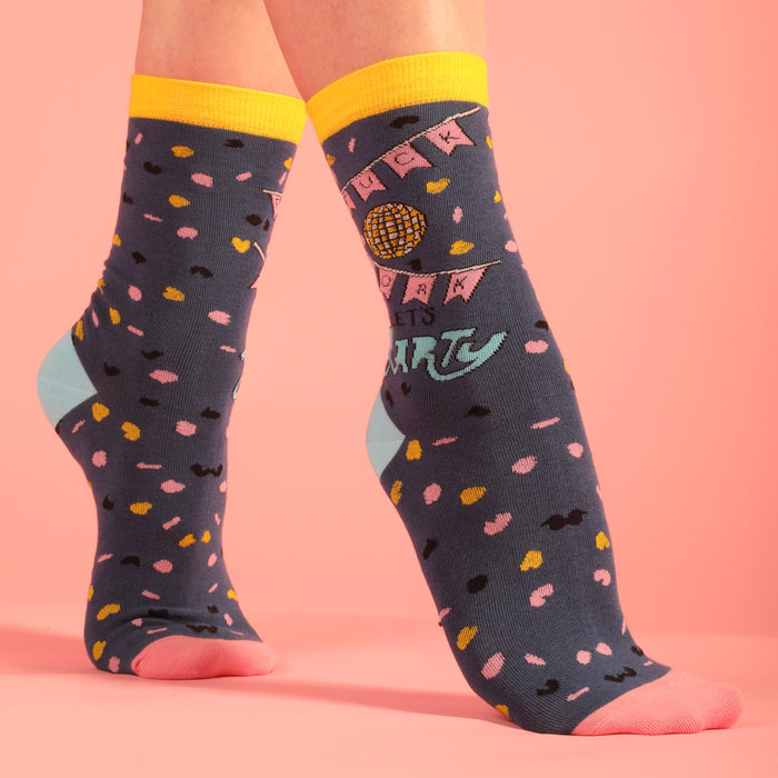 F--k Work Let's Party Women's Socks