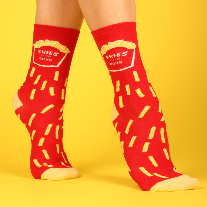 Fries Before Guys Women's Socks