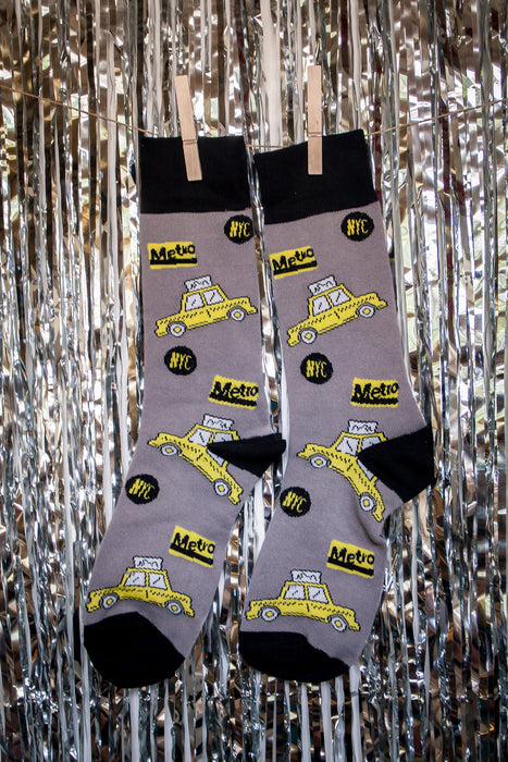 NYC Taxi Men's Socks