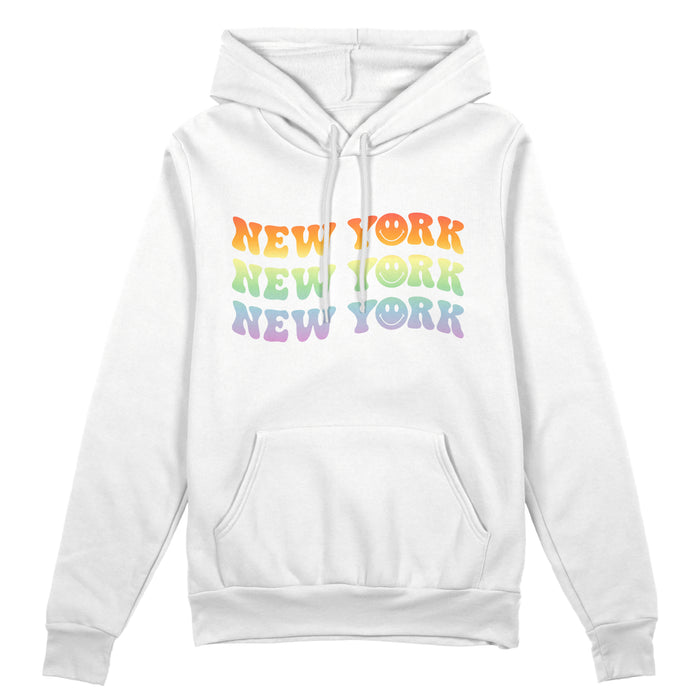 New York Smiley Hoodie