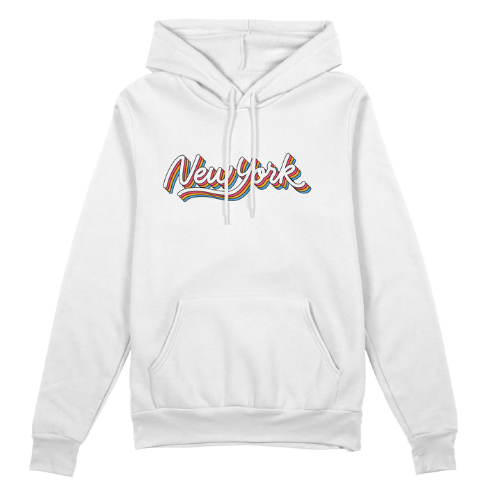 New York Rainbow Hoodie