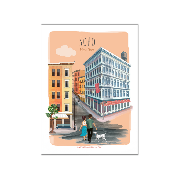 New York Soho Sticker