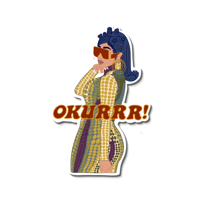 Okurrr Sticker