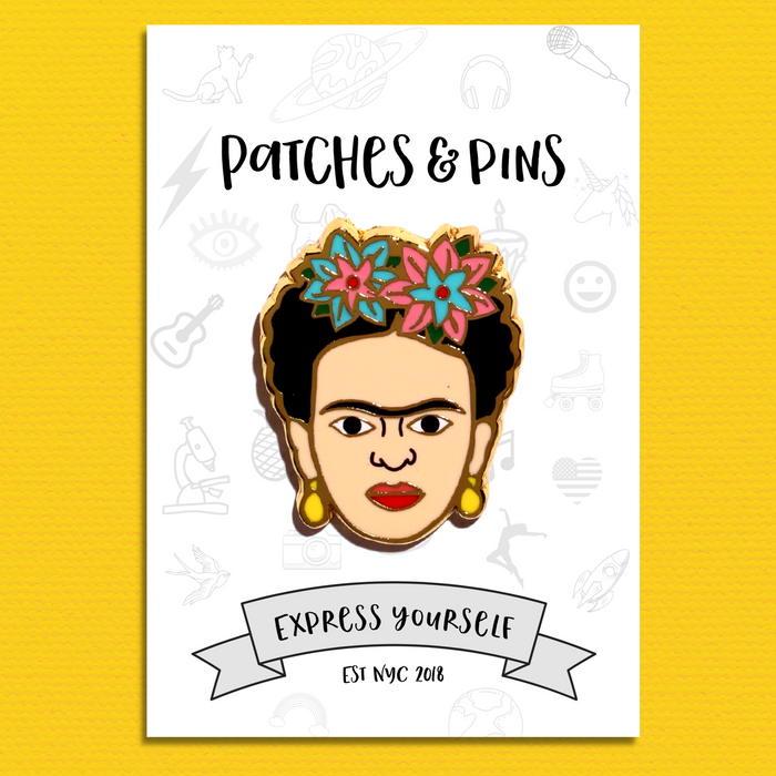 Frida Enamel Pin