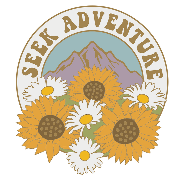 Seek Adventure Sticker