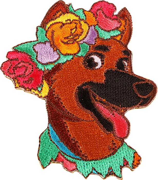 Smiling German Shepherd Patch