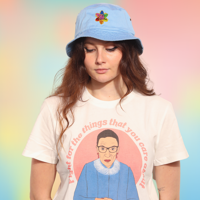Stay Positive Unisex Bucket Hat