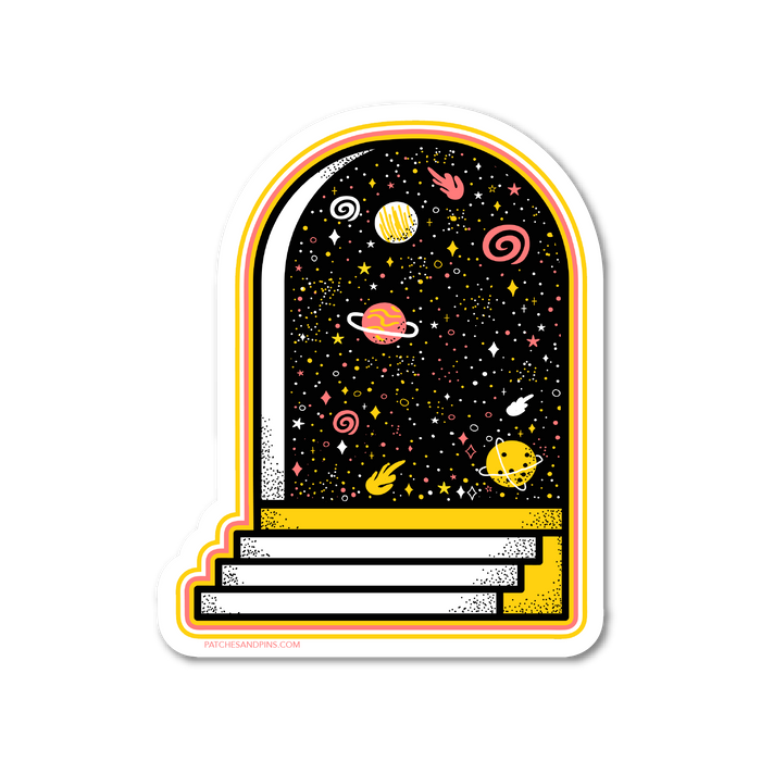 Step Space Sticker