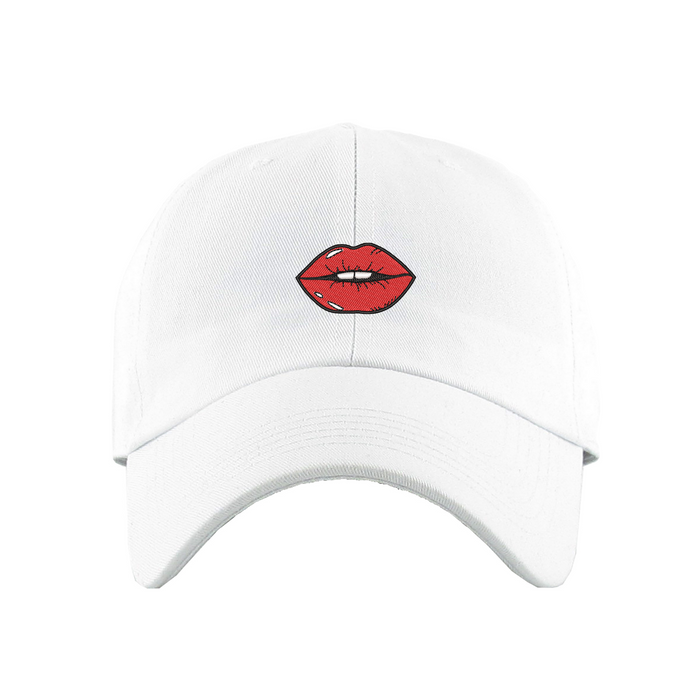 Red Lips Dad Hat