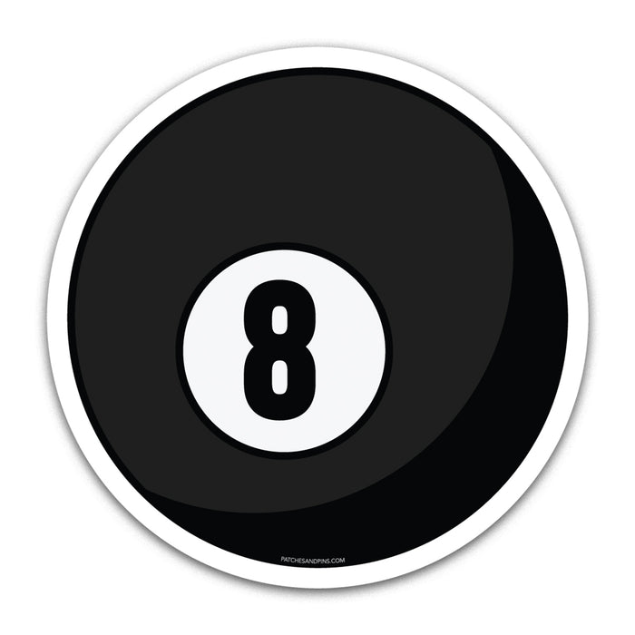 Billiards Ball Sticker