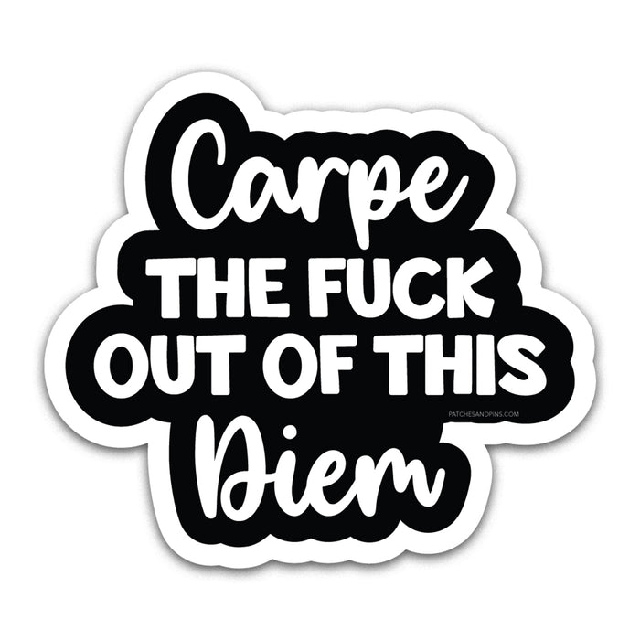 Carpe Diem Sticker
