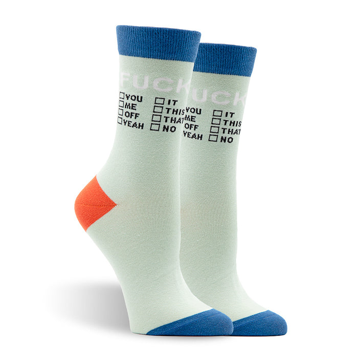 Checklist Women's Socks