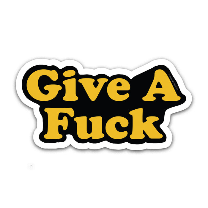Give a F*ck Sticker
