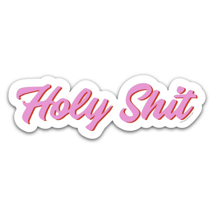 Holy Shit Sticker